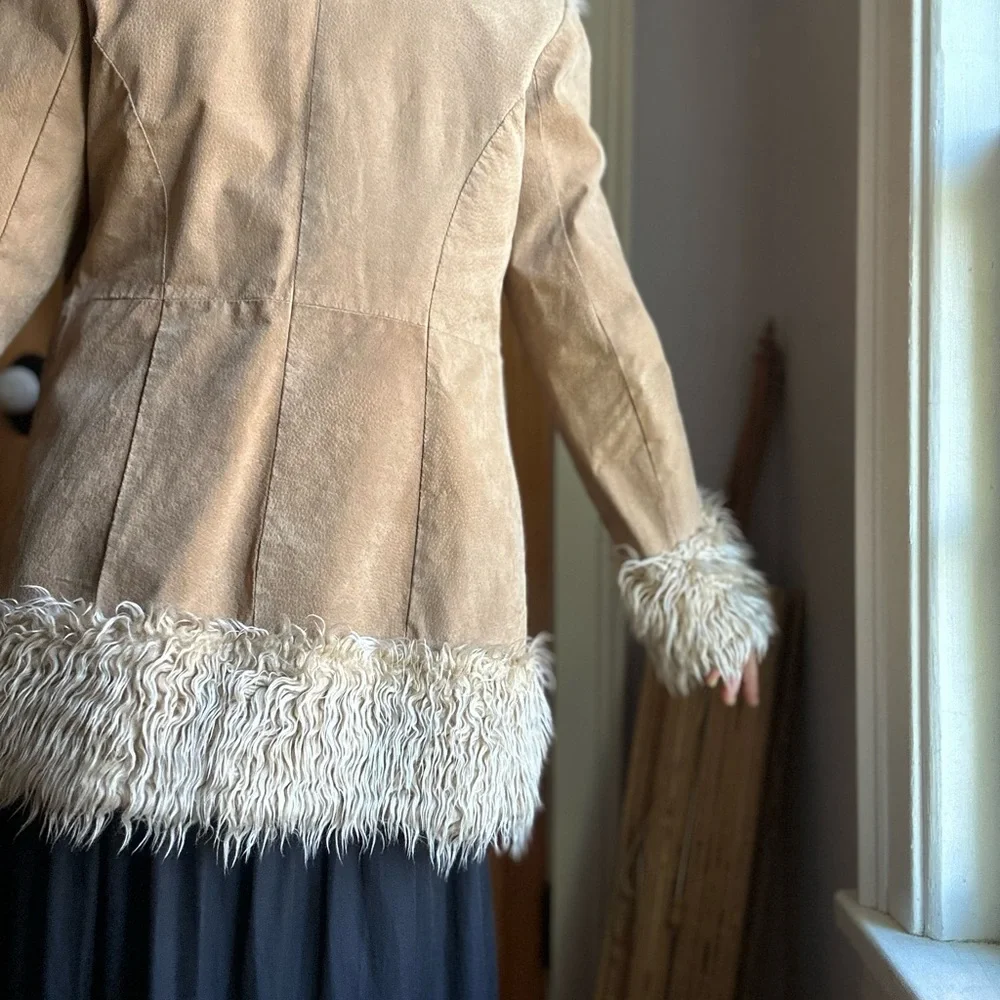 Learsi genuine leather penny lane coat - Picture 10 of 13